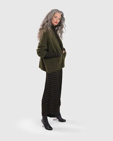 alembika-signature-cardy-strickjacke-khaki image 7
