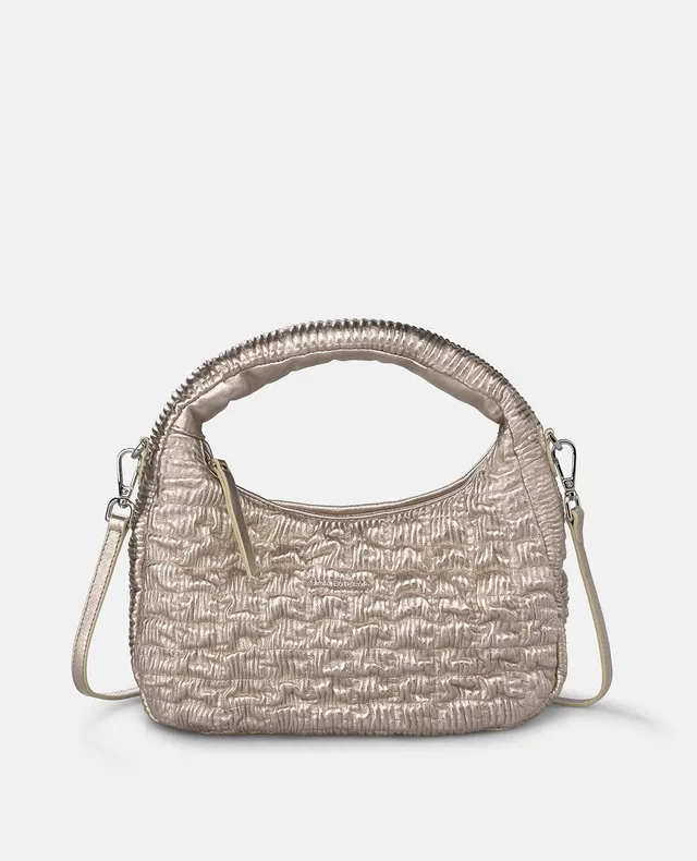 alma-en-pena-embossed-bag-leder-umh-ngetasche-bronze image 1