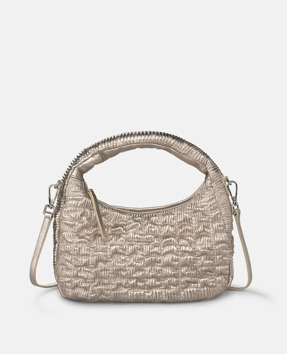 alma-en-pena-embossed-bag-leder-umh-ngetasche-bronze image 1