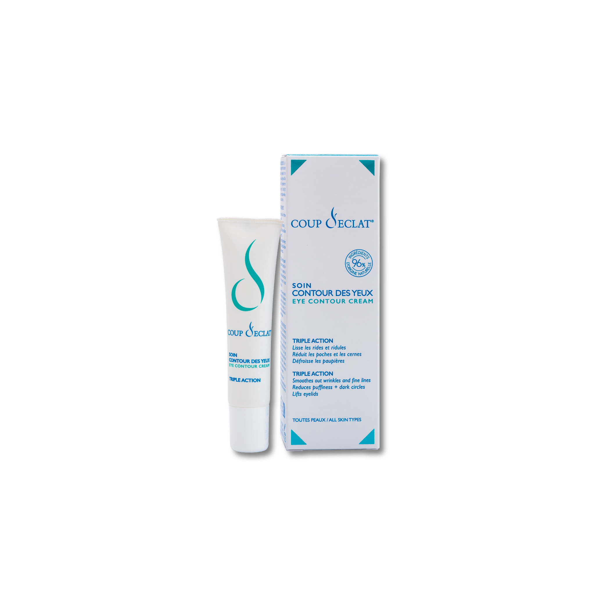 akileine-coup-d-eclat-soin-contour-des-yeux-triple-action-augenpflege image 1