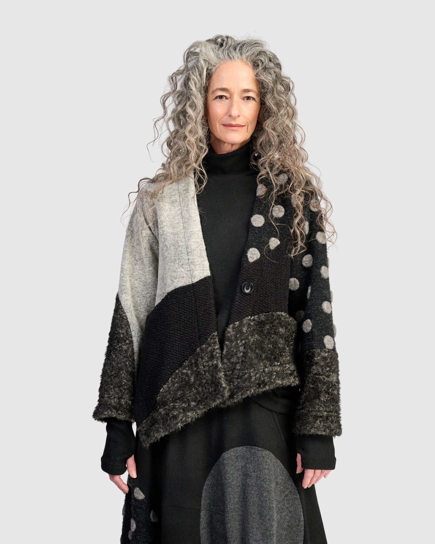 alembika-urban-marnie-jacket-storm-mix-strickjacke image 1