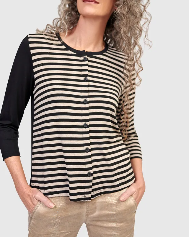 alembika-urban-vancouver-crew-cardigan-stripes image 1