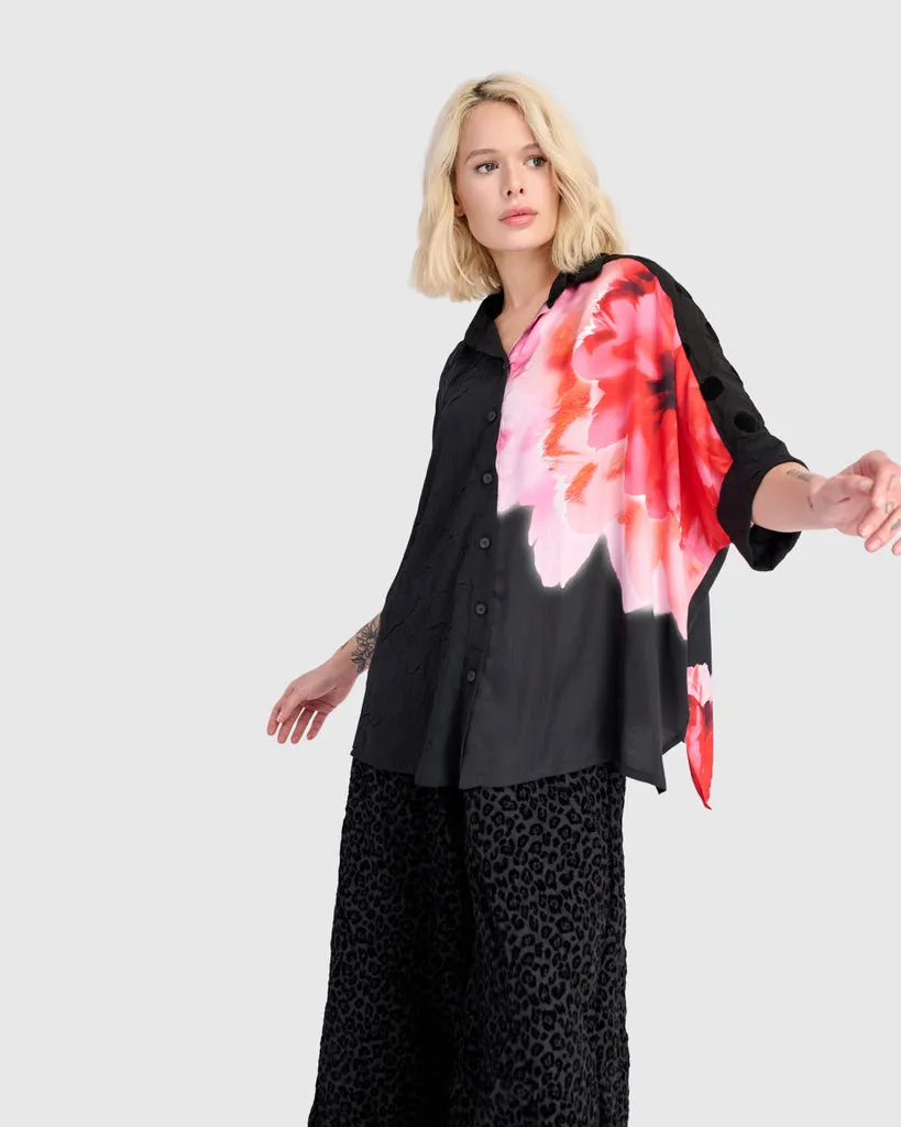 alembika-mystere-camp-shirt-et747m-hemd-black-pink image 1