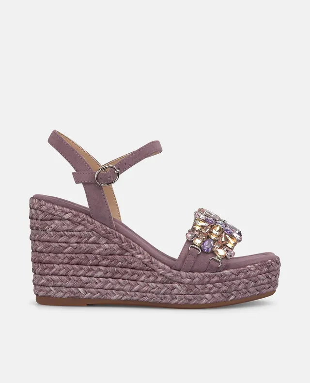 alma-en-pena-espadrille-keilsandalette-lavanda-blumen-strass-9-cm image 1