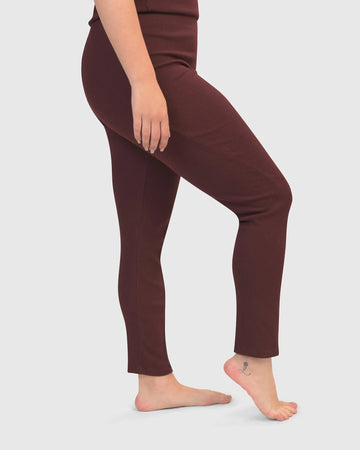 alembika-freedom-leggings-wine-damen-leggings image 6