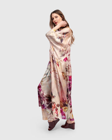 alembika-dionne-maxi-kleid-floral-a-linie-mit-taschen image 6