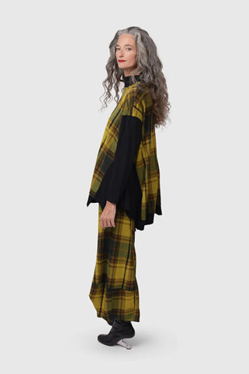 alembika-plaid-punto-pants-karohose-mit-pouf-saum image 4