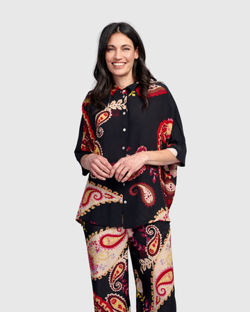 alembika-bailey-button-down-bluse-fiesta image 3