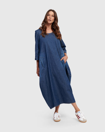 alembika-liberty-oversized-shiftkleid-denim image 6