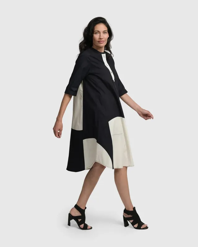 alembika-jenny-oversized-shift-dress-mono-shift-kleid image 1