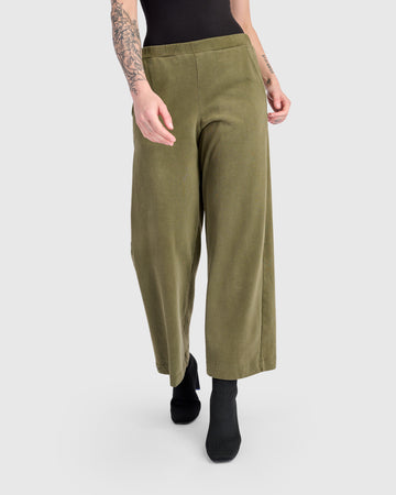 alembika-fawn-straight-pants-damen-hose-olive image 5