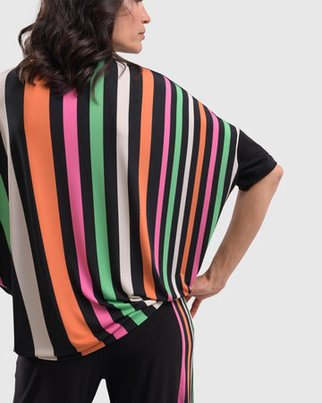 alembika-drapey-dolman-top-rainbow-tunika-top image 2