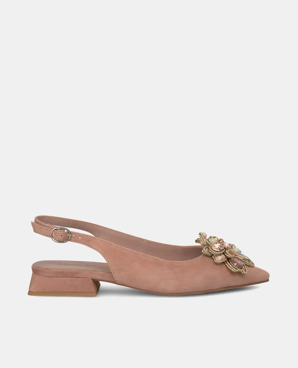 alma-en-pena-flat-shoe-ballerina-rosa-blume-2-cm image 1