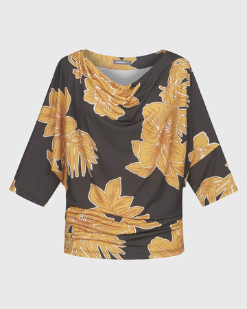 alembika-moku-draped-dolman-top-gold image 7
