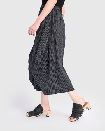alembika-urban-taffeta-harem-pants-grid-high-rise-hose-mit-taschen image 5
