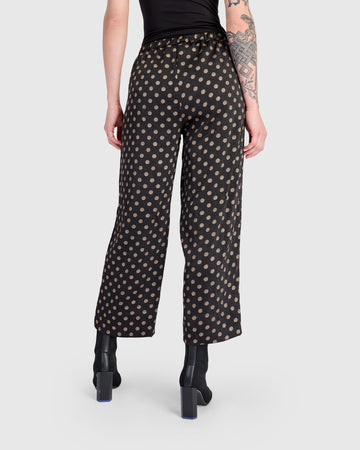 alembika-eclat-straight-pants-schwarz-bronze-dots image 4