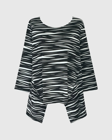 alembika-poe-cutaway-boxy-top-damen-zebra image 8