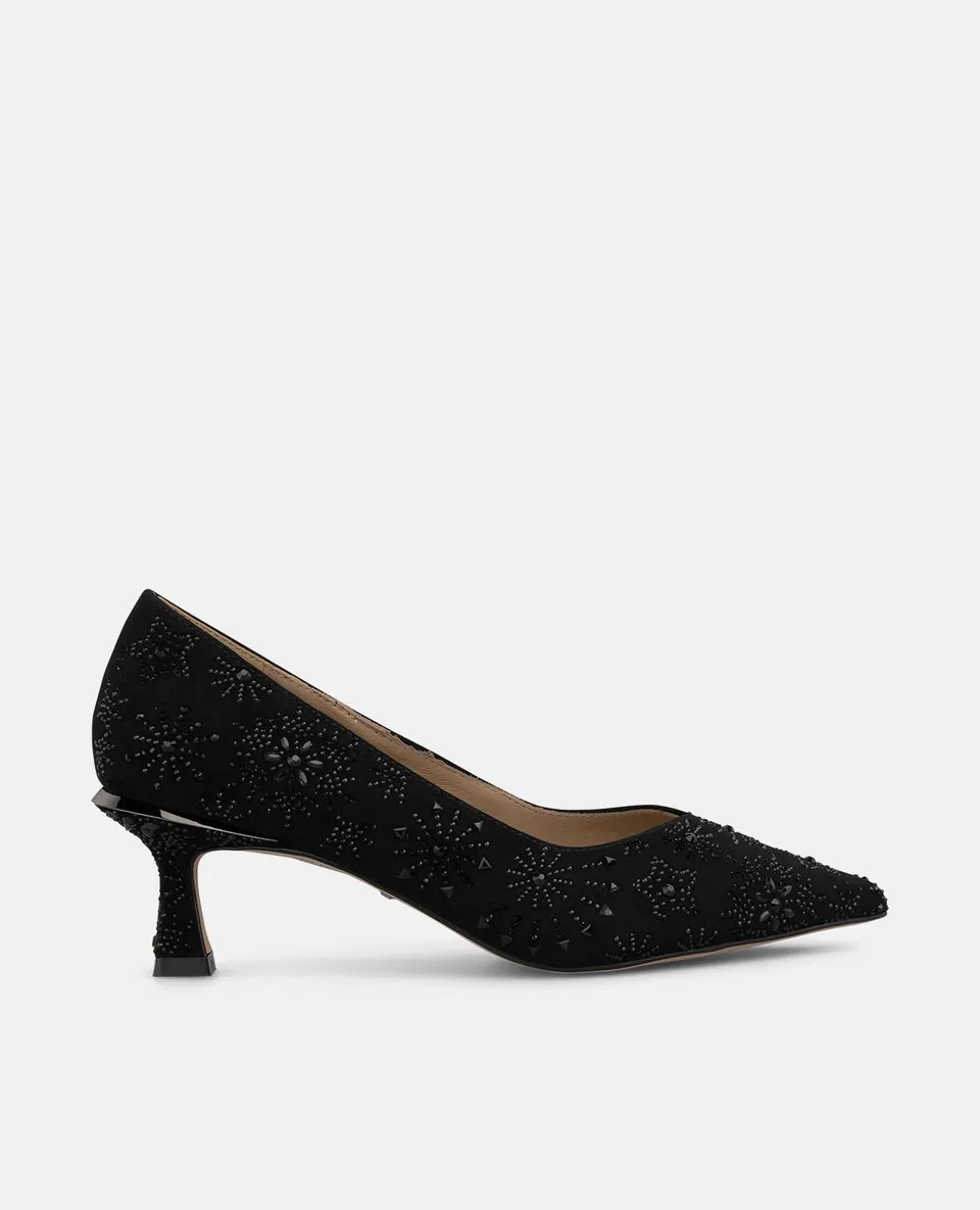 alma-en-pena-suede-evening-pumps-strass-schwarz-6-2-cm image 1