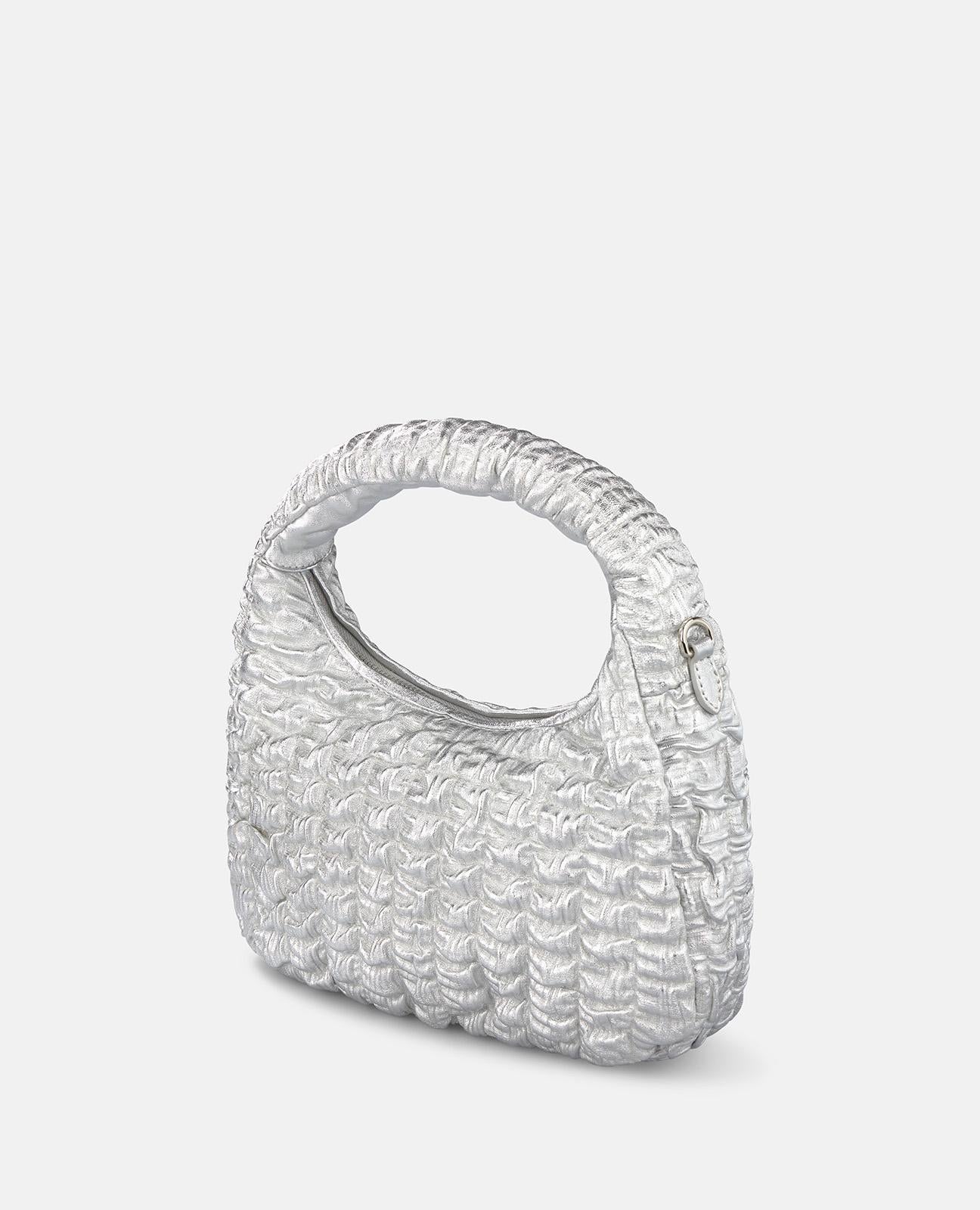 alma-en-pena-embossed-bag-leder-umh-ngetasche-silber-gepr-gt image 4