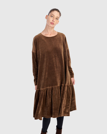 alembika-everyday-velvet-babydoll-kleid-khaki image 7