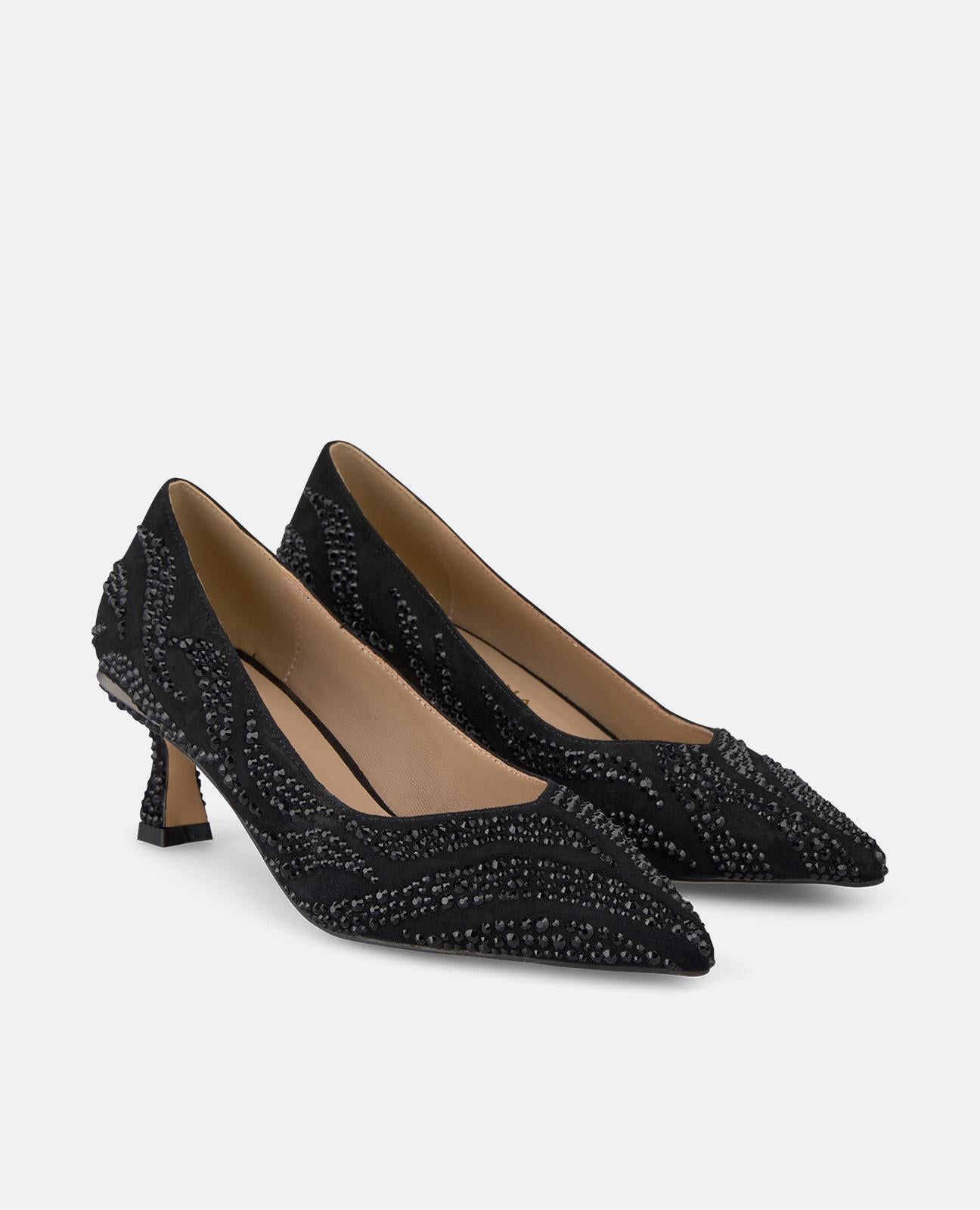 alma-en-pena-pumps-mit-strass-schwarz-6-cm image 2
