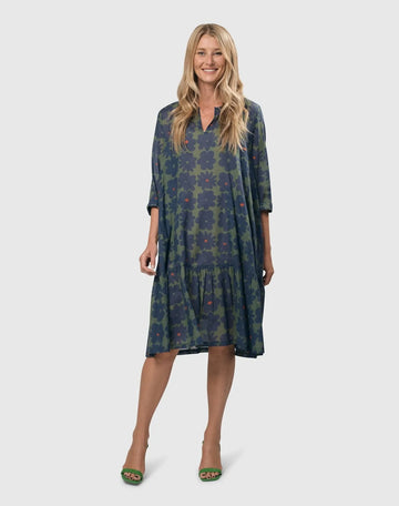 alembika-bluebell-cotton-voile-swing-kleid-blau-gr-n image 8