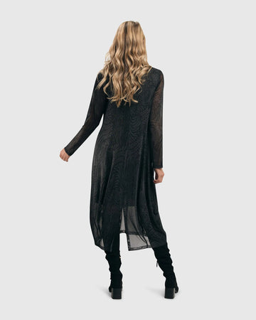 alembika-soft-chiffon-cocoon-dress-pewter-damen-kleid image 4