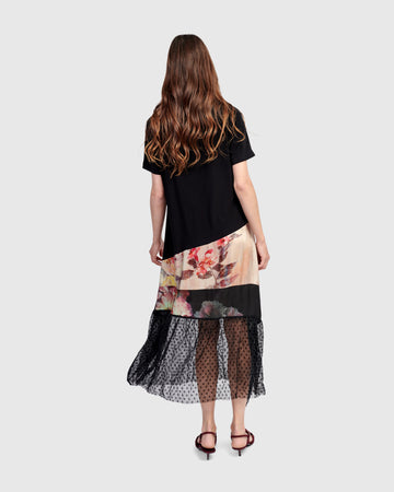 alembika-tina-t-shirt-dress-mix-midi-a-linie-kleid image 5