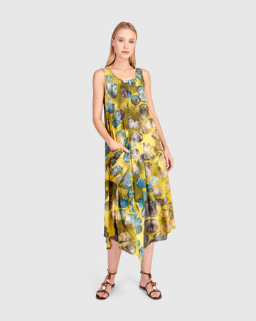 alembika-talisman-tank-dress-gold-ocean-dots-maxi-tr-gerkleid image 2