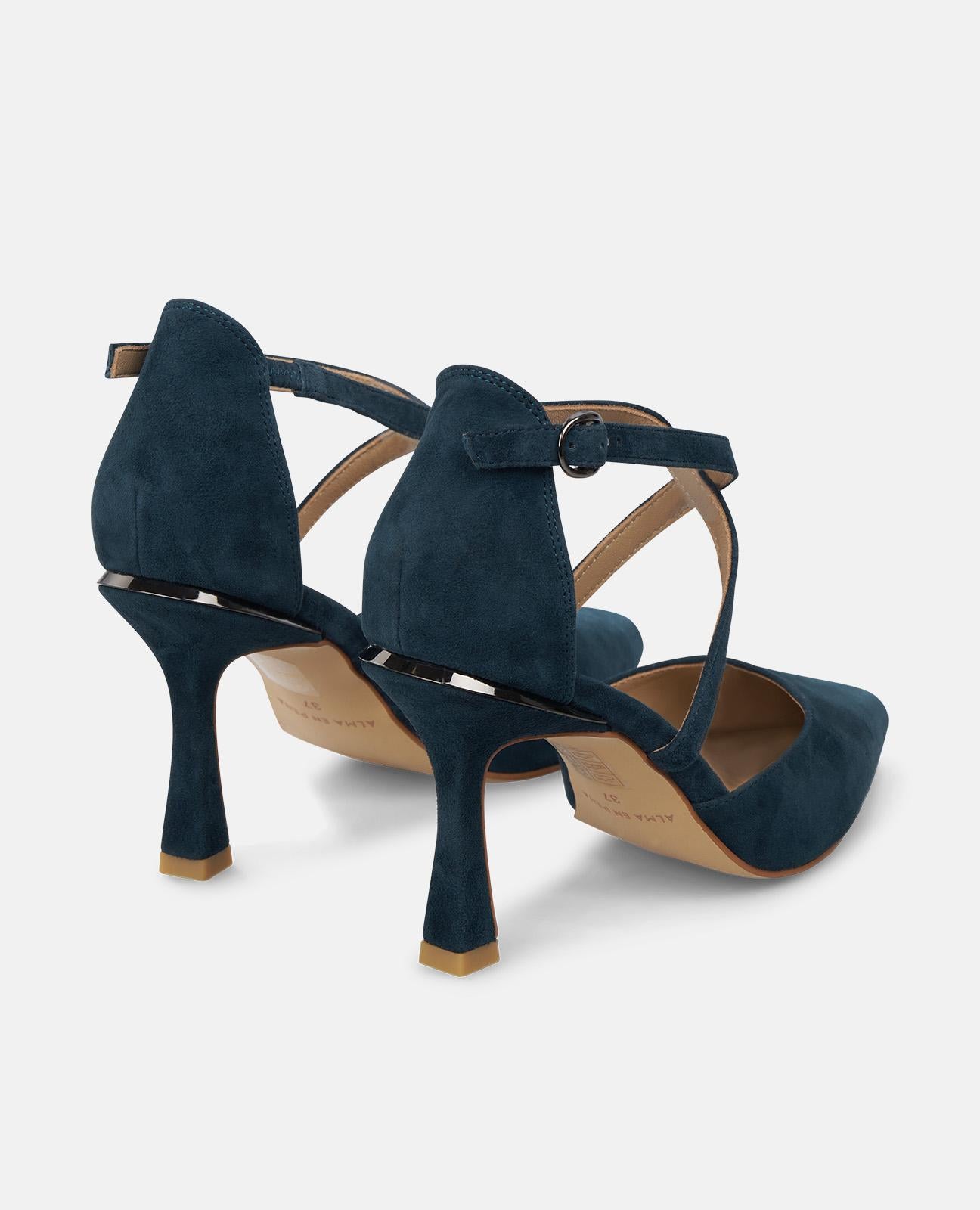 alma-en-pena-cross-heeled-shoe-marine-spitz-9-cm image 3