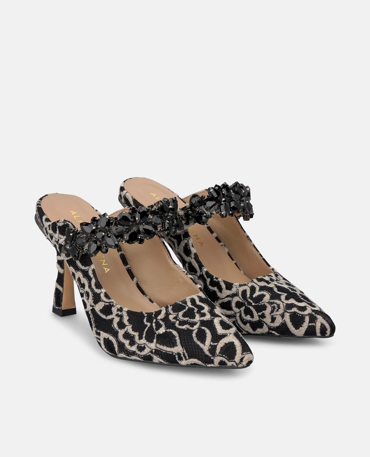 alma-en-pena-alfa-64001-lackleder-slingpumps-mit-kitten-absatz-schwarz image 2