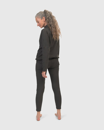 alembika-zen-drawstring-sweatshirt-charcoal-blouson-pullover image 5