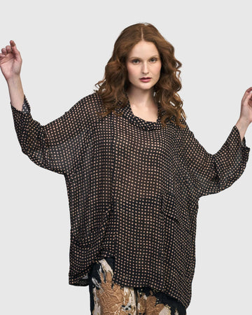 alembika-delancey-pullover-top-dots-damen-oversize-tunika image 6