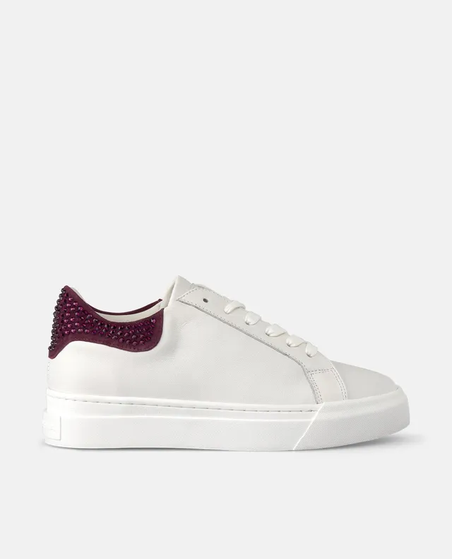 alma-en-pena-rhinestone-sneaker-mit-strass-bordeaux image 1