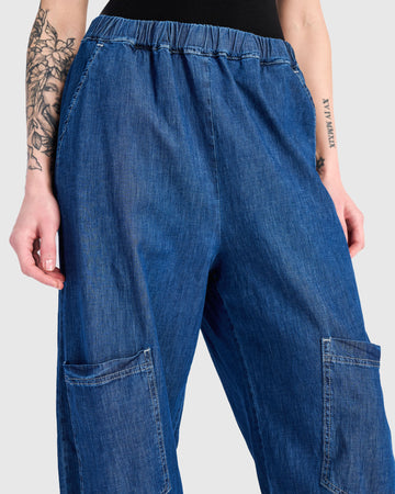 alembika-denim-papaya-relaxed-hose-blau image 3