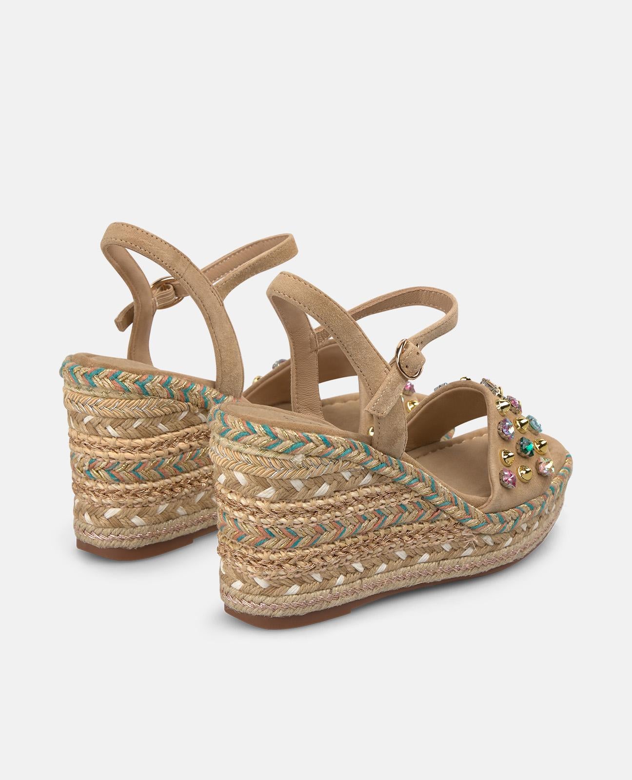 alma-en-pena-esparto-keilsandalen-mit-strass-hohe-keilabsatz-sandalen-arena-9-5- image 3