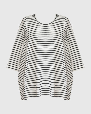 alembika-urban-edge-stripe-top-schwarz image 7