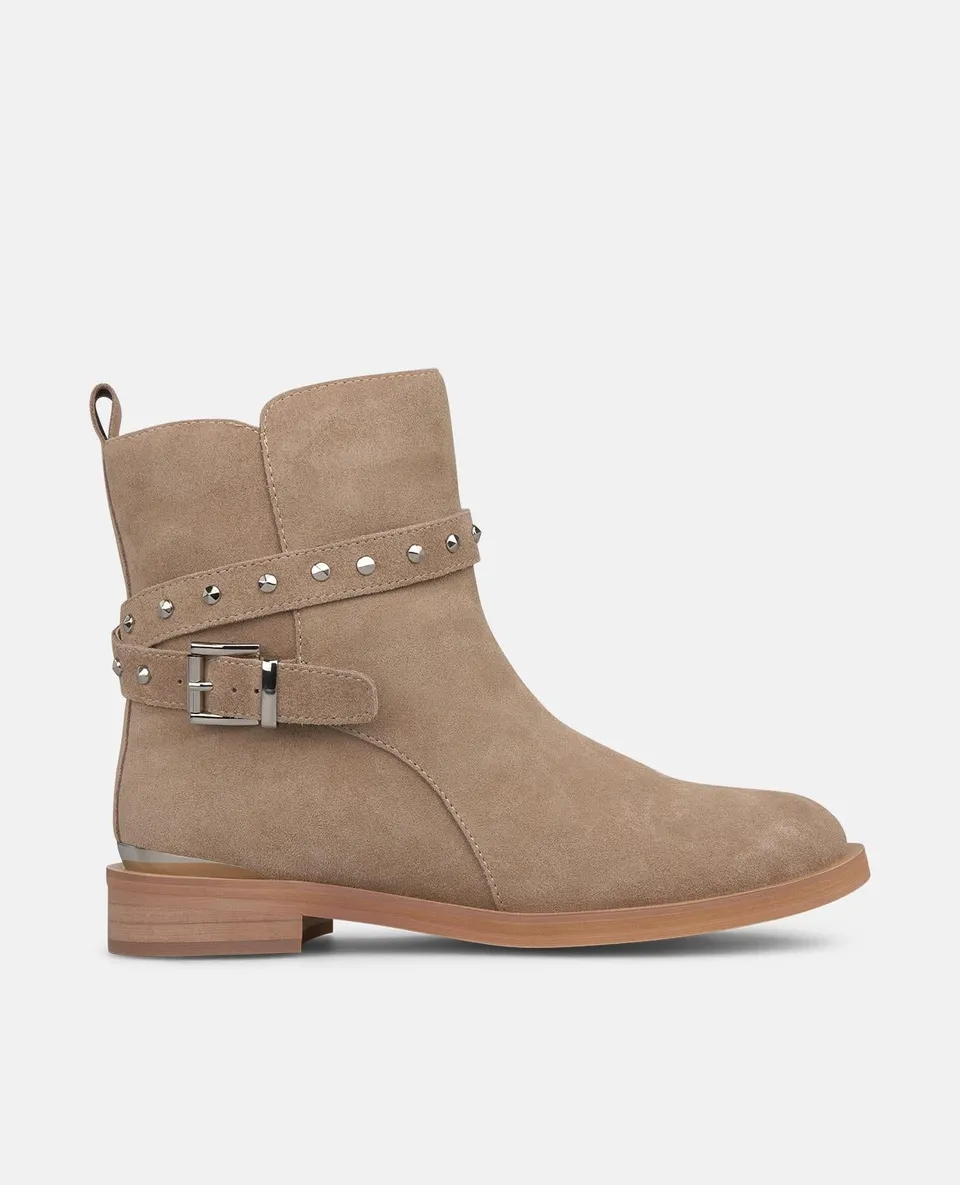 alma-en-pena-flat-ankle-boot-with-studs-damen-stiefelette-vison-3-cm image 1