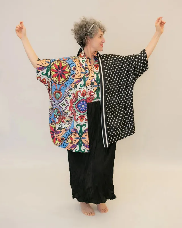 alembika-paisley-dot-kimono-jacke-multi-one-size image 1