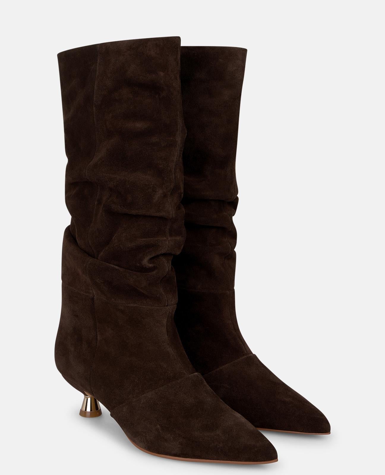 alma-en-pena-chupete-stiefel-velours-braun-4-cm-blockabsatz image 2