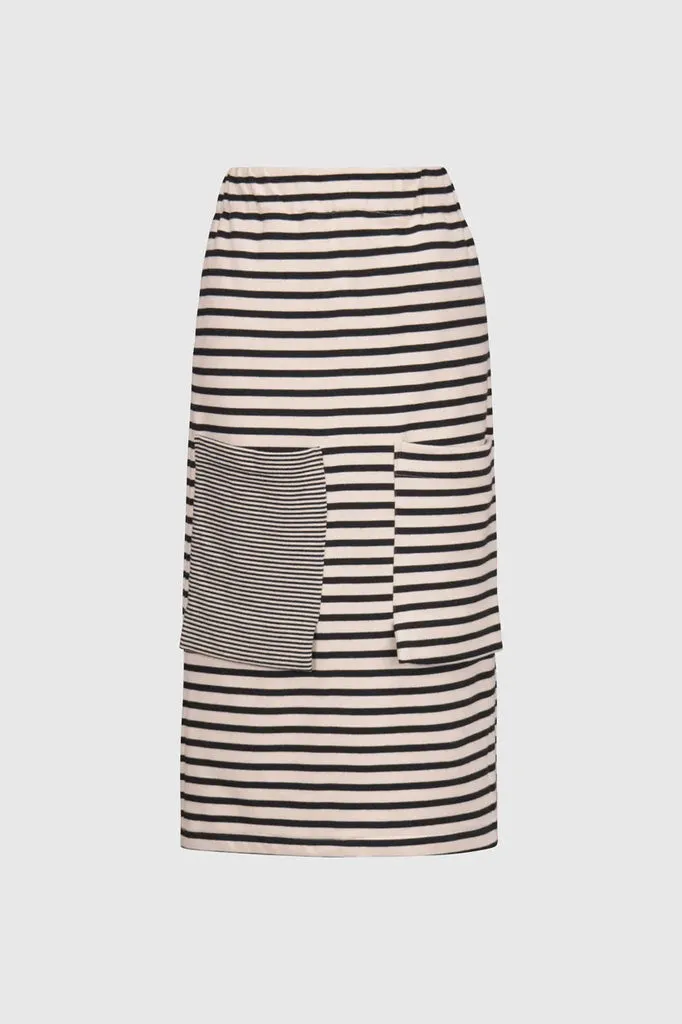 alembika-urban-french-terry-rock-midi-mit-taschen image 1