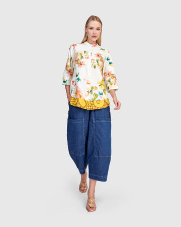 alembika-oleander-kragenloses-shirt-garden image 7