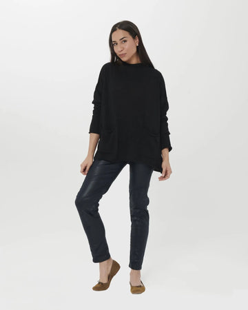 alembika-snake-iconic-stretch-jeans-metallic-navy image 3