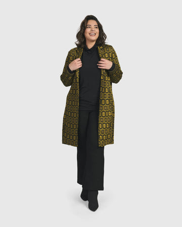 alembika-dynamite-days-duster-mantel-chartreuse image 3