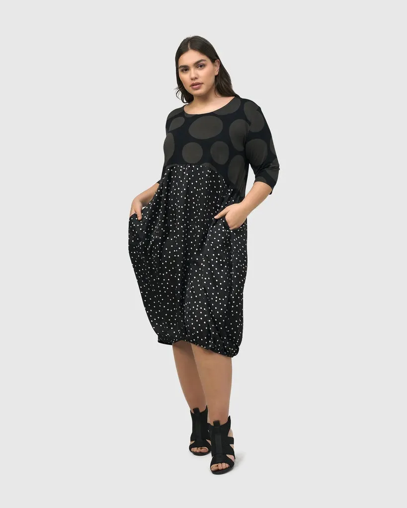 alembika-lima-relaxed-dress-sd514m-mix-midi-kleid image 1