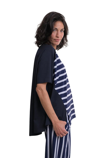 alembika-tekbika-stripe-trapeze-top-navy-streifen-tunika image 6