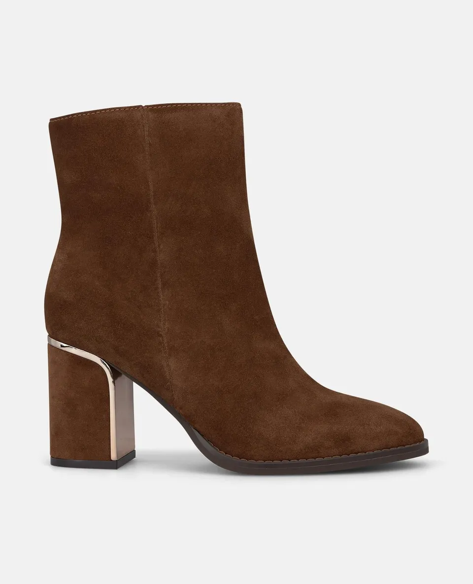 alma-en-pena-stiefelette-camel-8-cm-blockabsatz image 1
