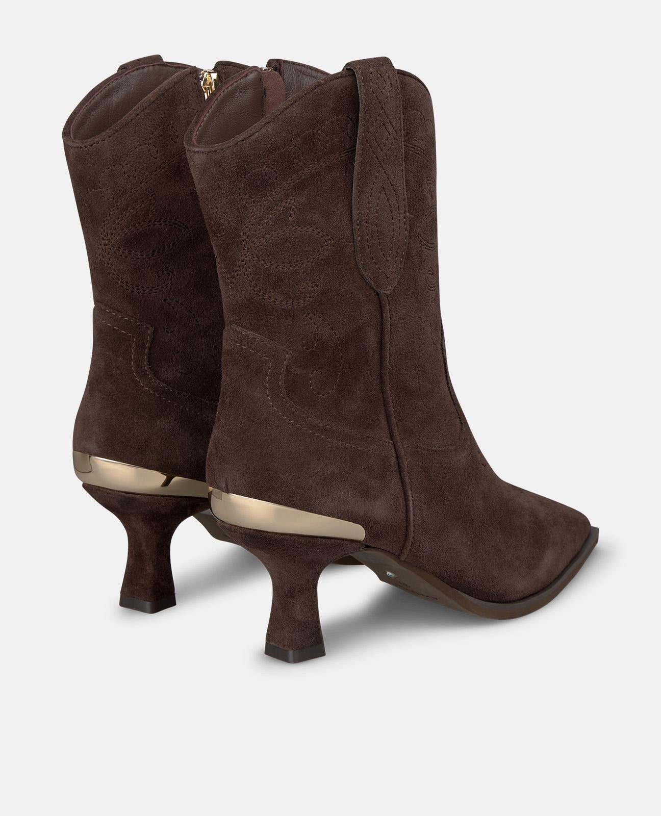 alma-en-pena-suede-cowboy-stiefeletten-braun-6-cm image 3