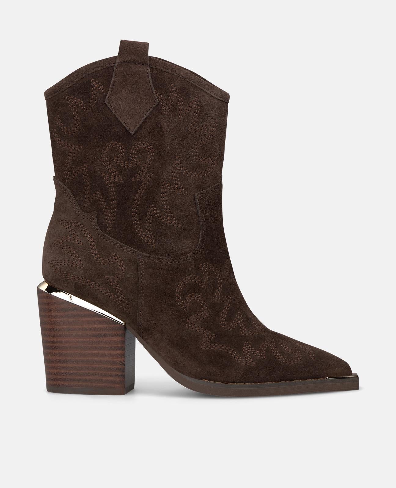 alma-en-pena-alfa-64230-cowboy-stiefelette-braun-7-5-cm image 1