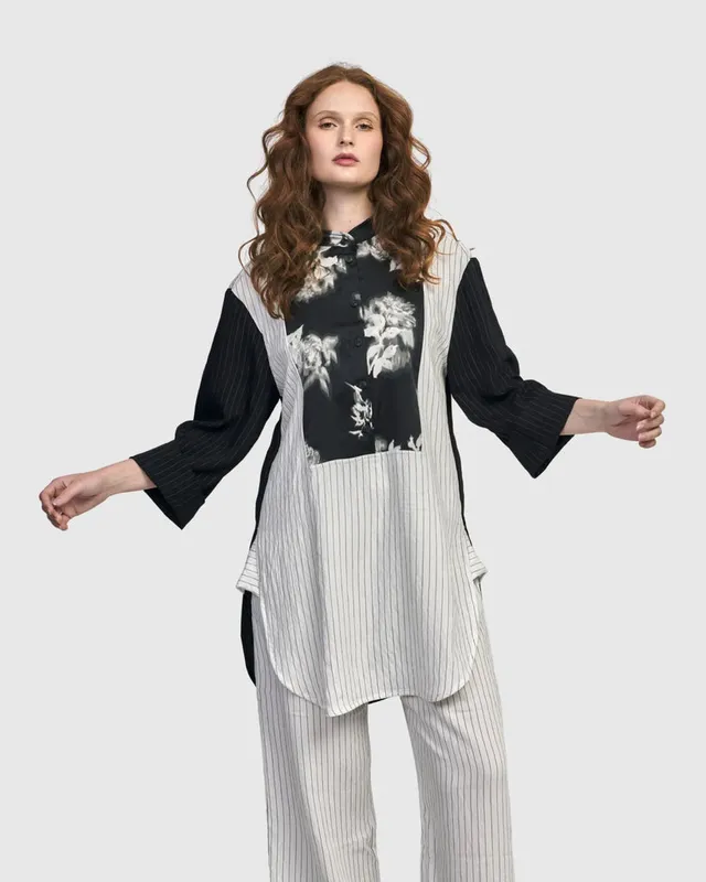 alembika-giovanna-tuxedo-shirt-tunika-mono image 1